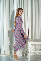 WILD ORCHID VIBE BODYCON